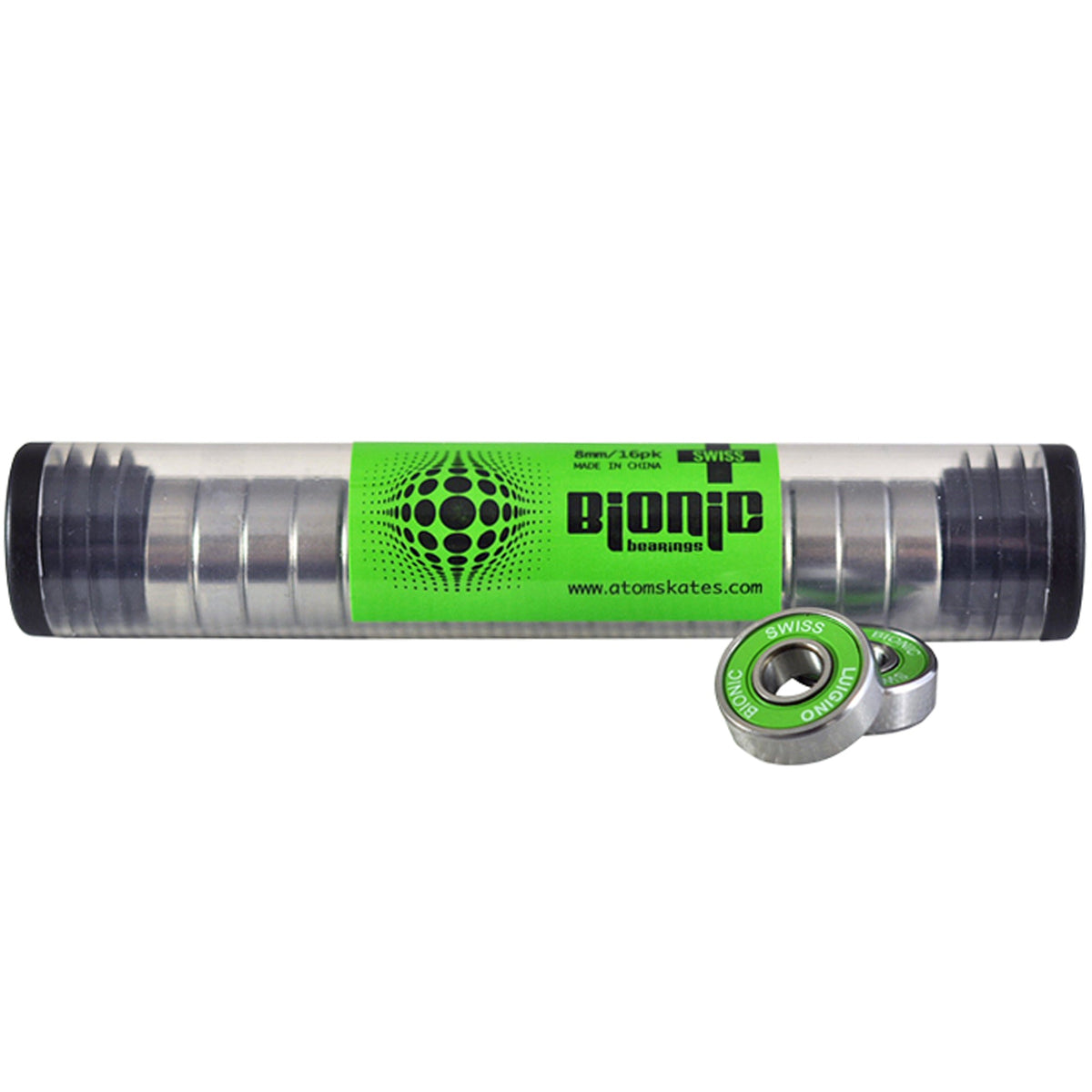 Bionic Swiss 8mm Bearings (16-pack) – Jackson Skate