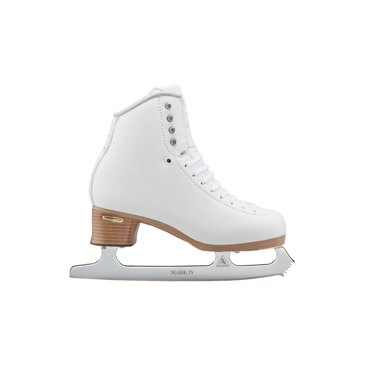Jackson Ultima EVO white figure skate ultima Mark IV blade