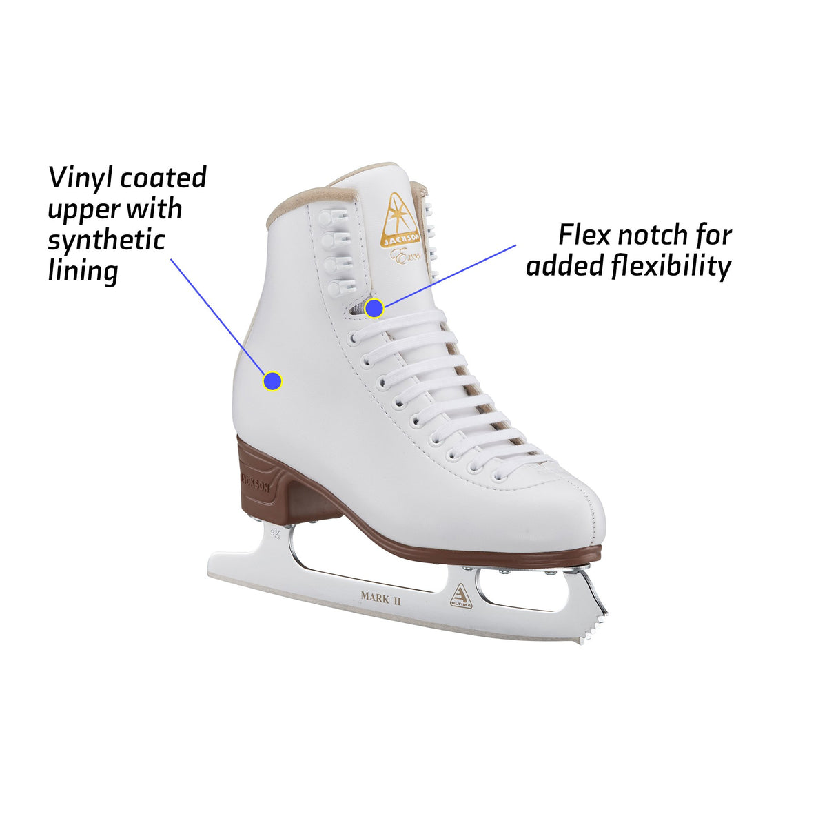 Jackson good Excel Ice Skates (4.5)