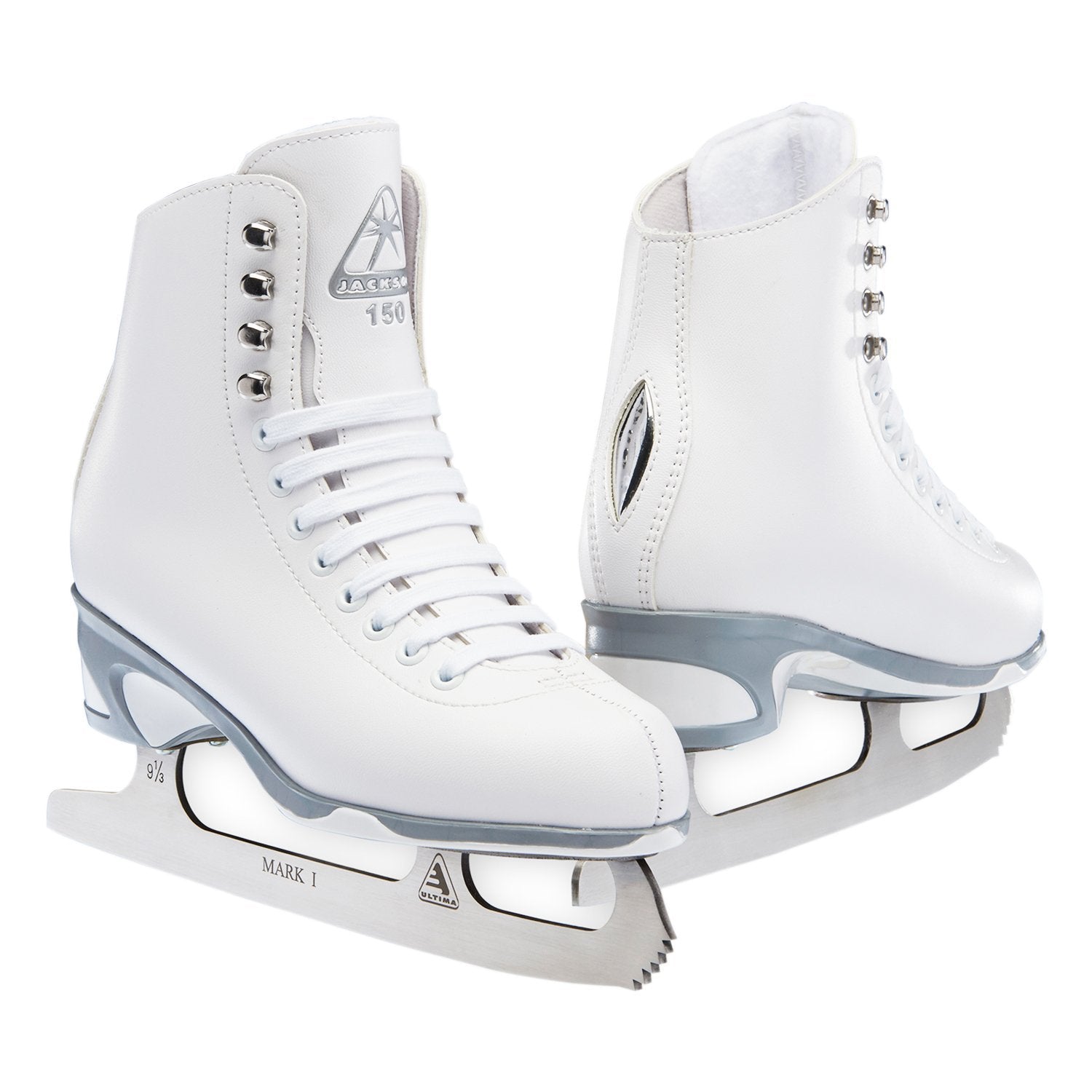 Jackson Ultima Finesse women's girls white figure skate