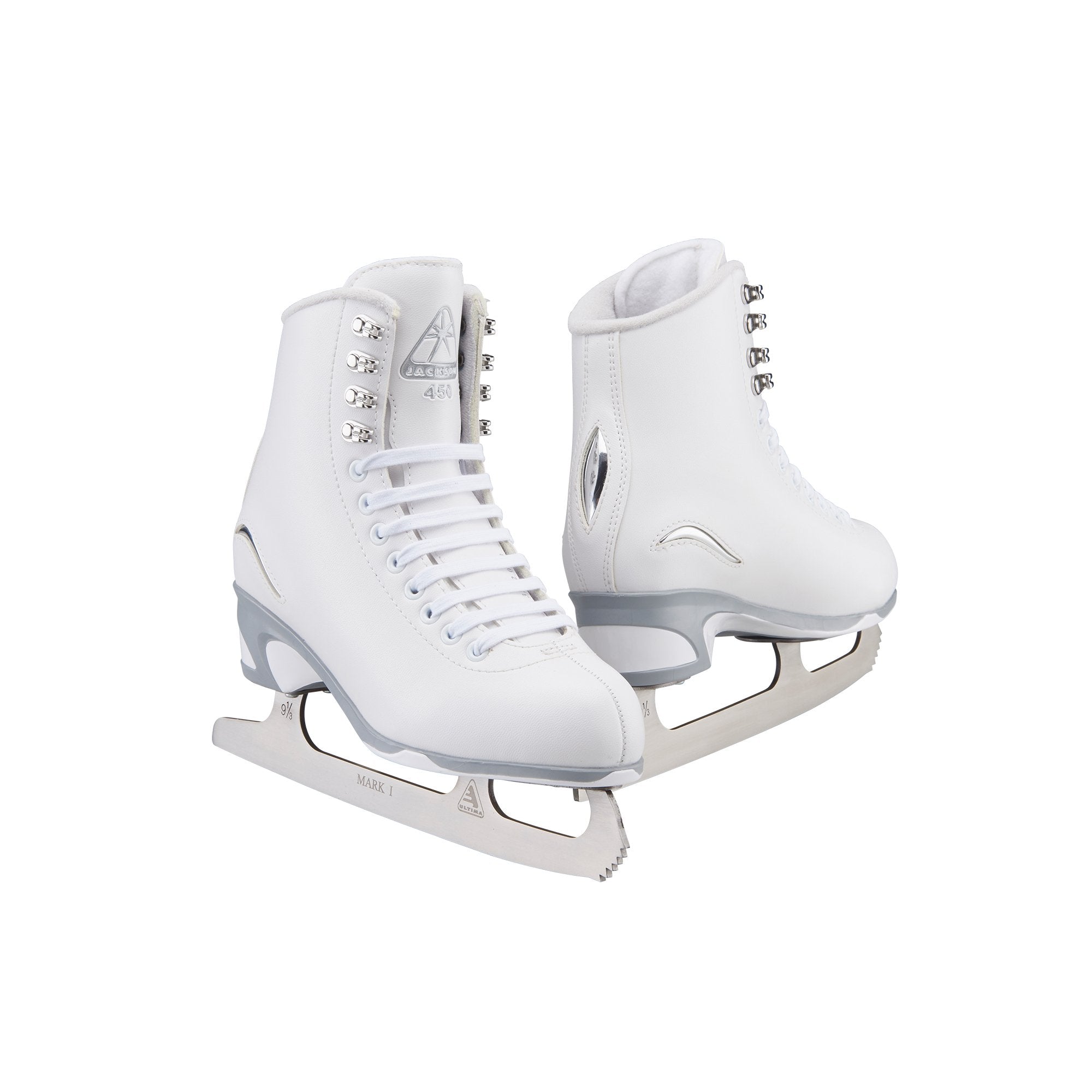 Jackson Ultima Finesse women's girls white figure skate