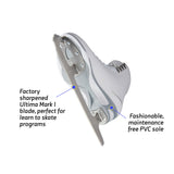 Jackson Ultima Finesse women's girls white figure skate