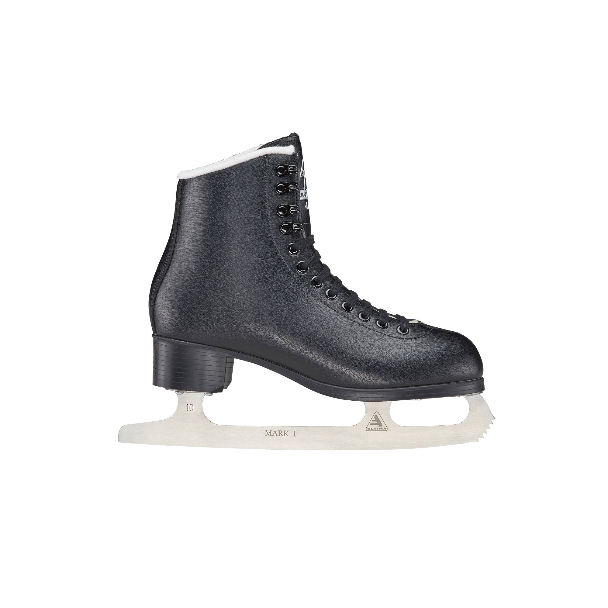 Jackson Ultima Finesse men's black figure skate