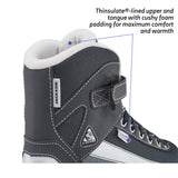 Jackson Ultima Softec Sport black and white men's boys recreational hockey skate