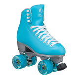 Jackson Finesse Viper Nylon Quad Roller Skate Teal with Teal Pulse Lite Wheels