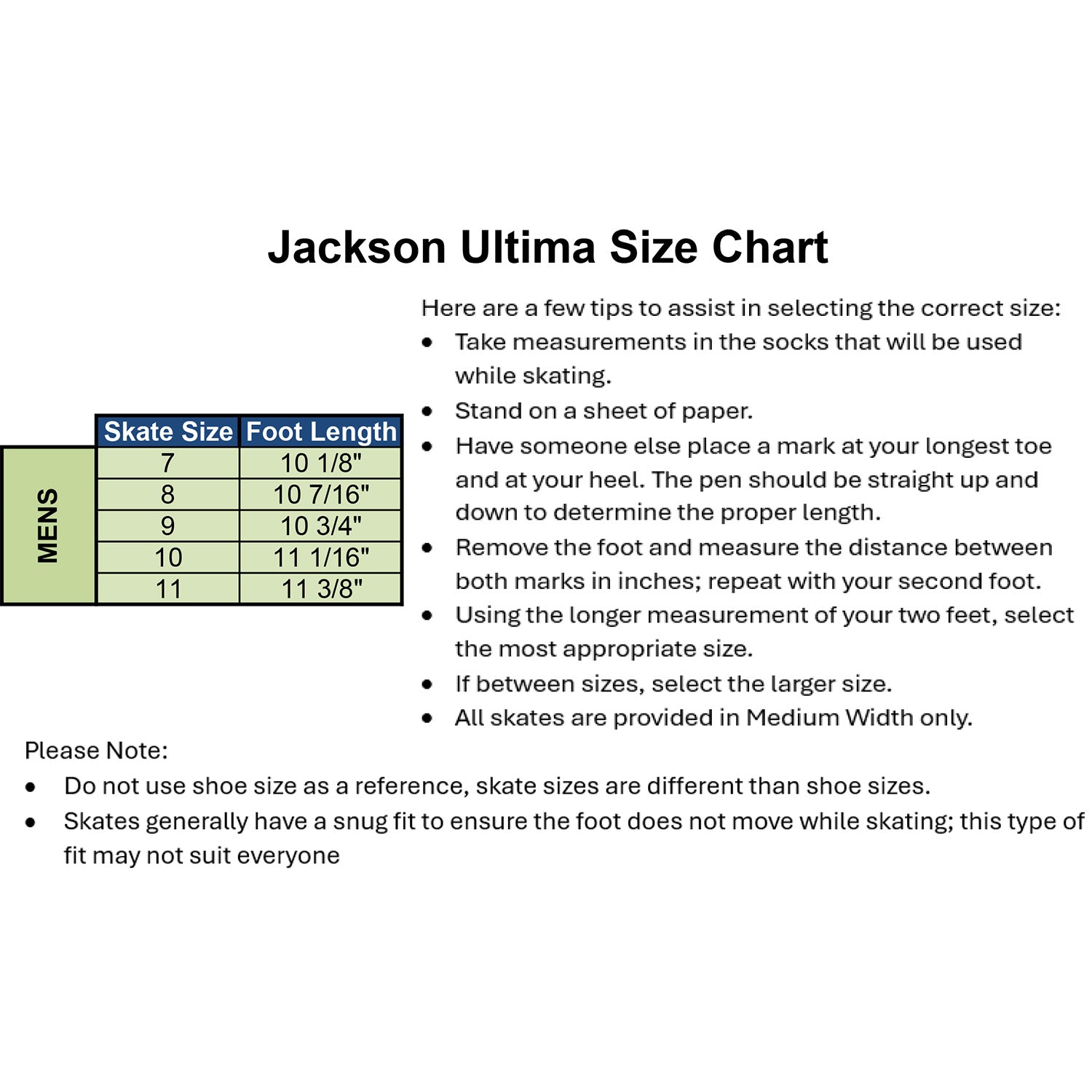 FINESSE INLINE FIGURE<br>(MEN'S)