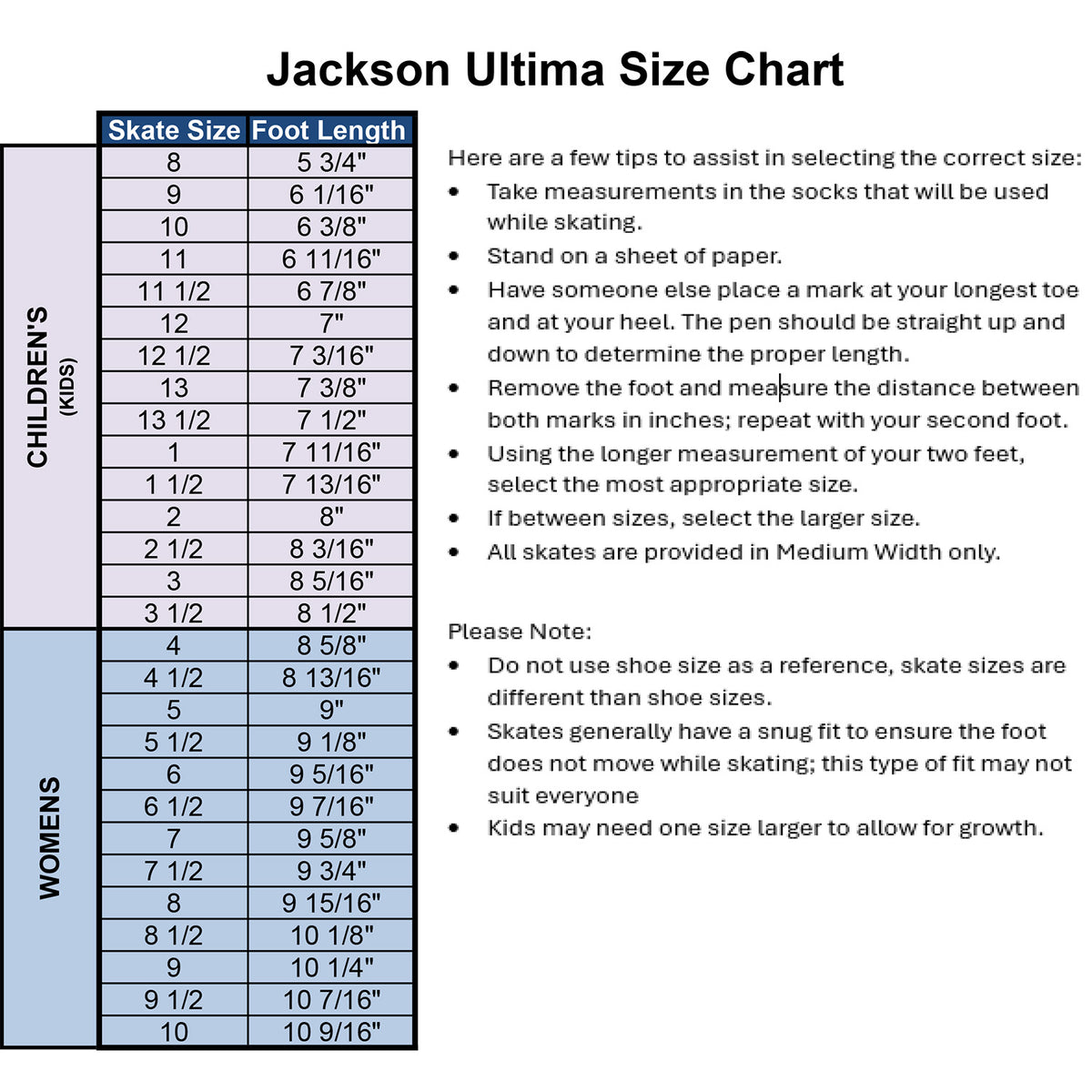 Jackson Excel Women's / Girls Figure Skate – Jackson Skate