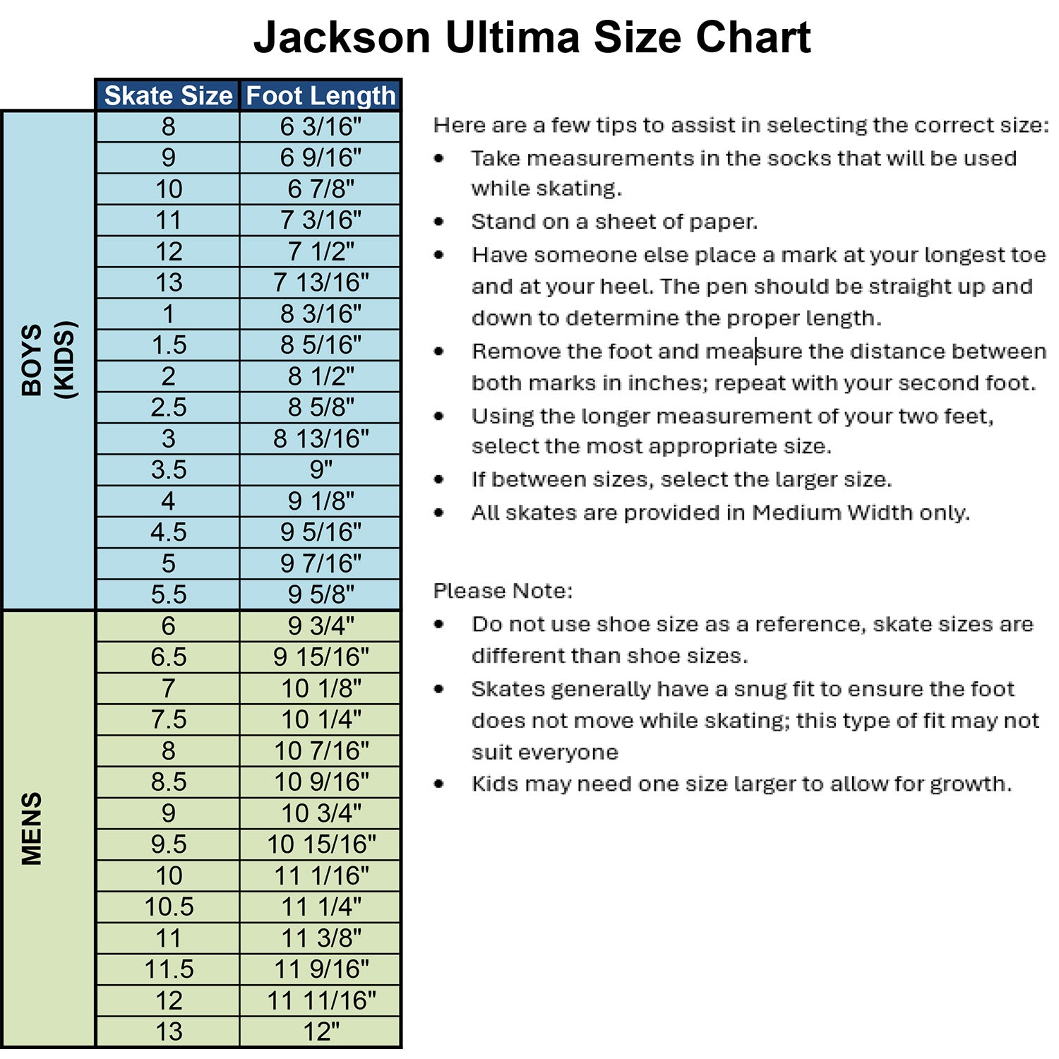 JACKSON MYSTIQUE<br>(MEN'S/BOY'S/YOUTH)