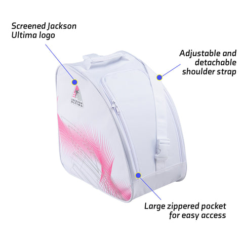 Jackson Ultima Oversized Skate Bag (White/Pink) – Jackson Skate
