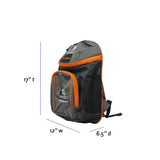 Jackson Ultima sports backpack grey and orange