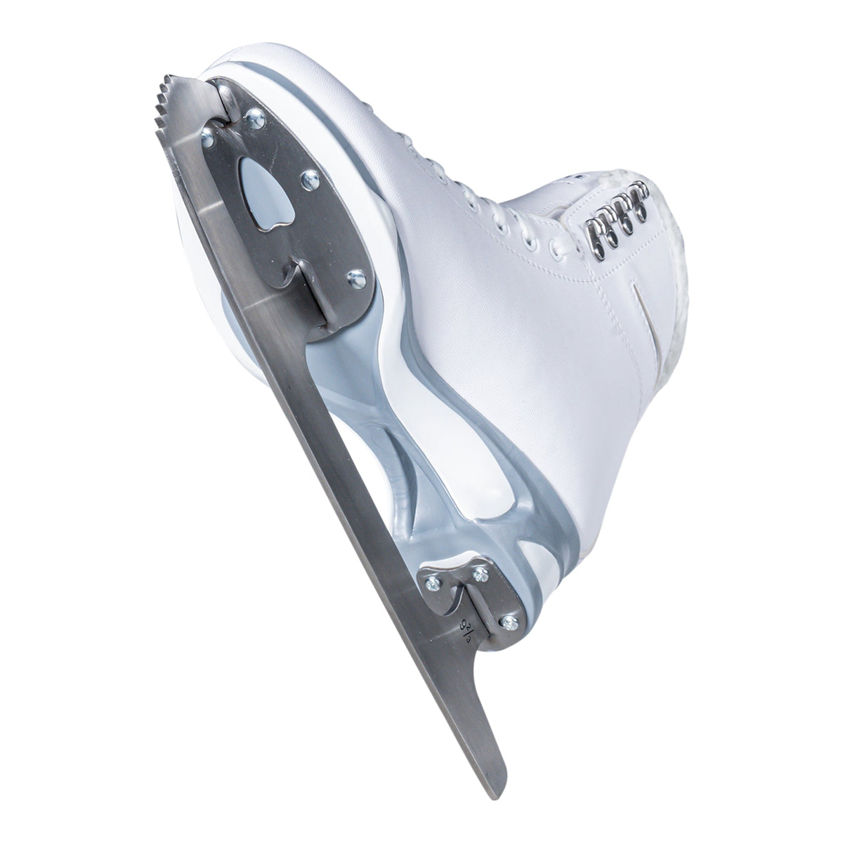 Jackson Ultima Finesse women's girls white figure skate with white trim