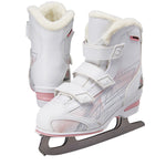 Jackson Ultima Softec Tri-Grip youth pink and white recreational ice skates