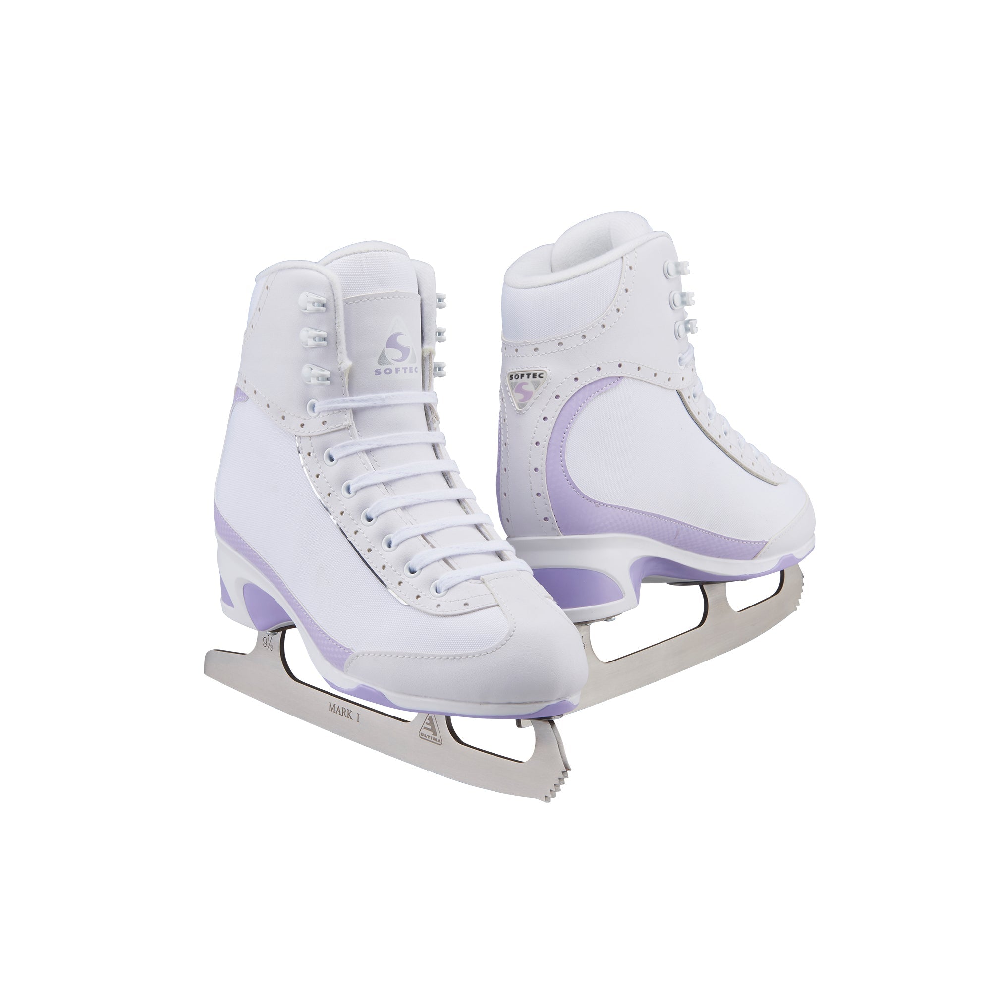 Jackson Ultima Softec Vista women's Girls white figure skates