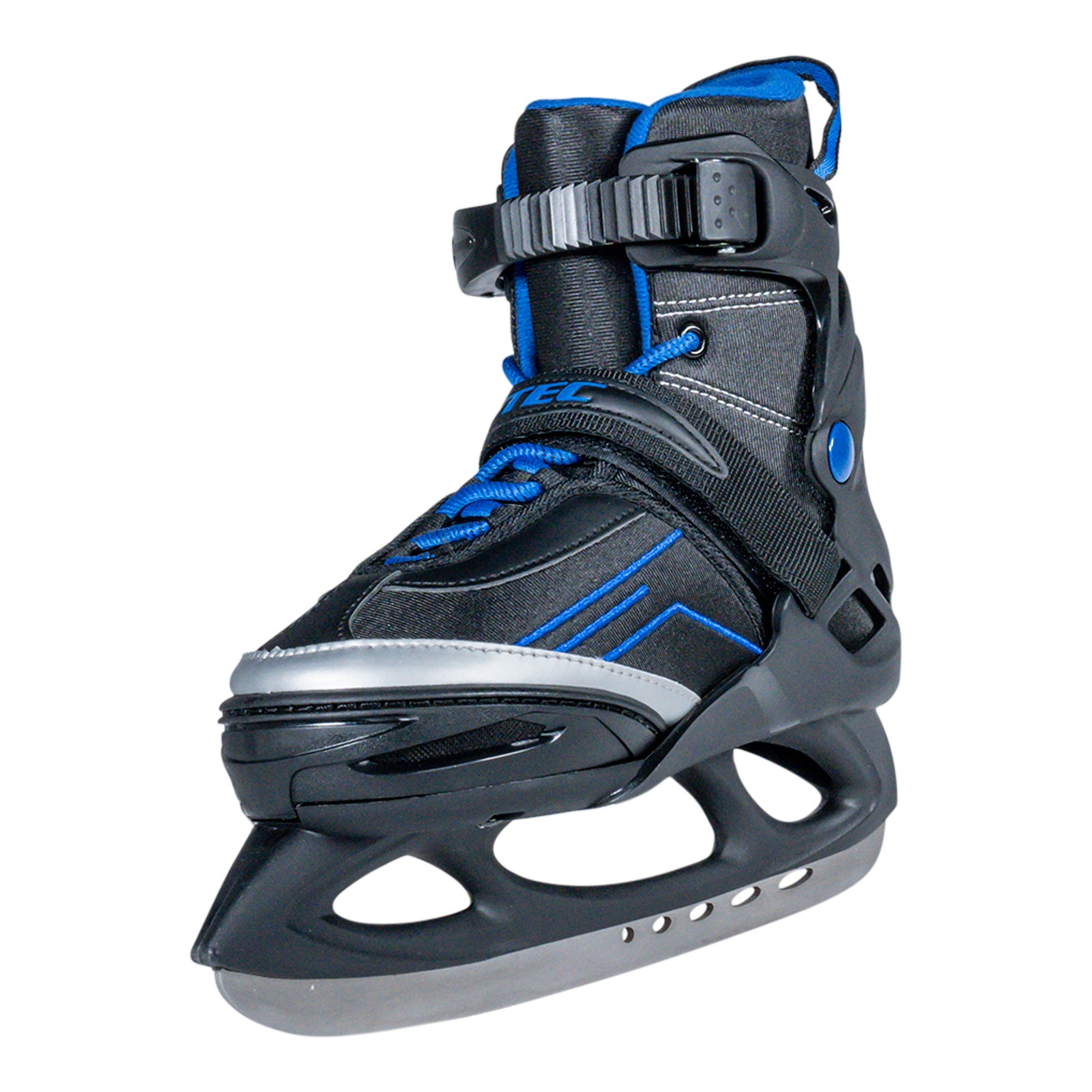 Jackson Vibe Black Blue Recreational Ice Skate