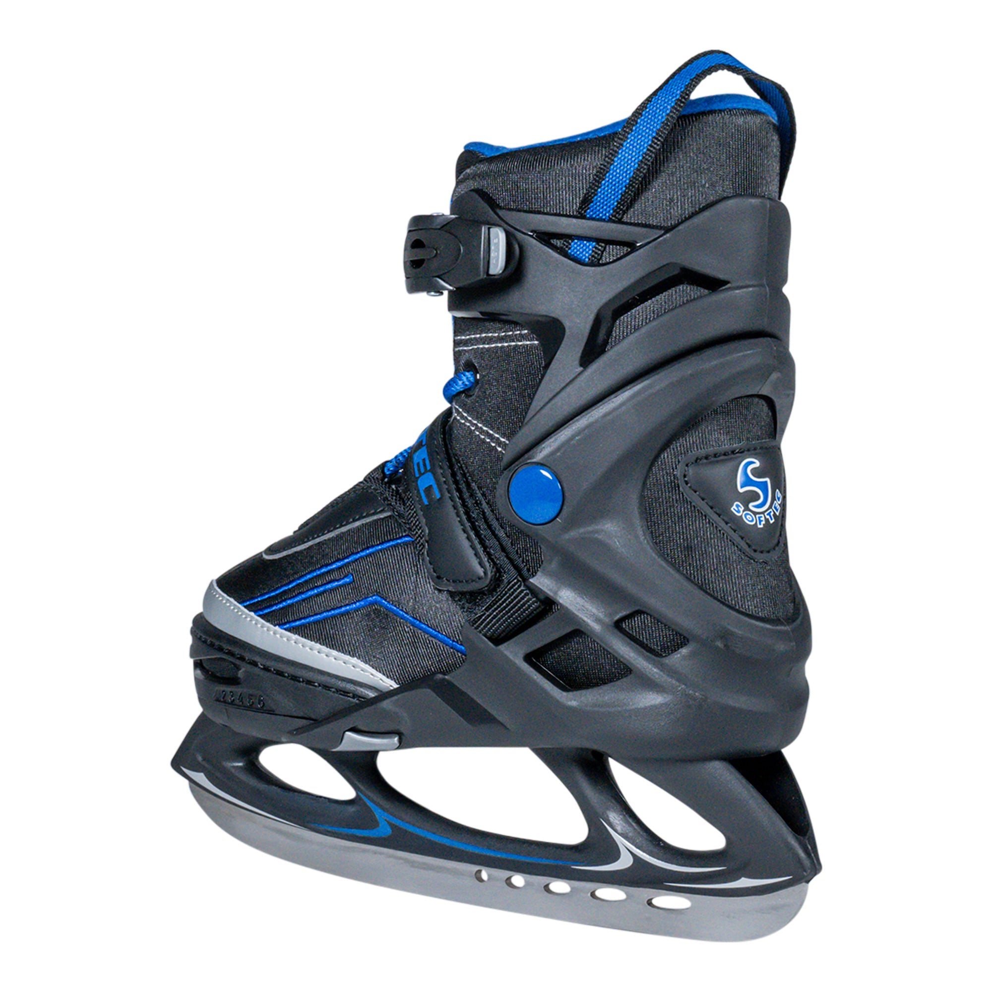 Jackson Vibe Black Blue Recreational Ice Skate