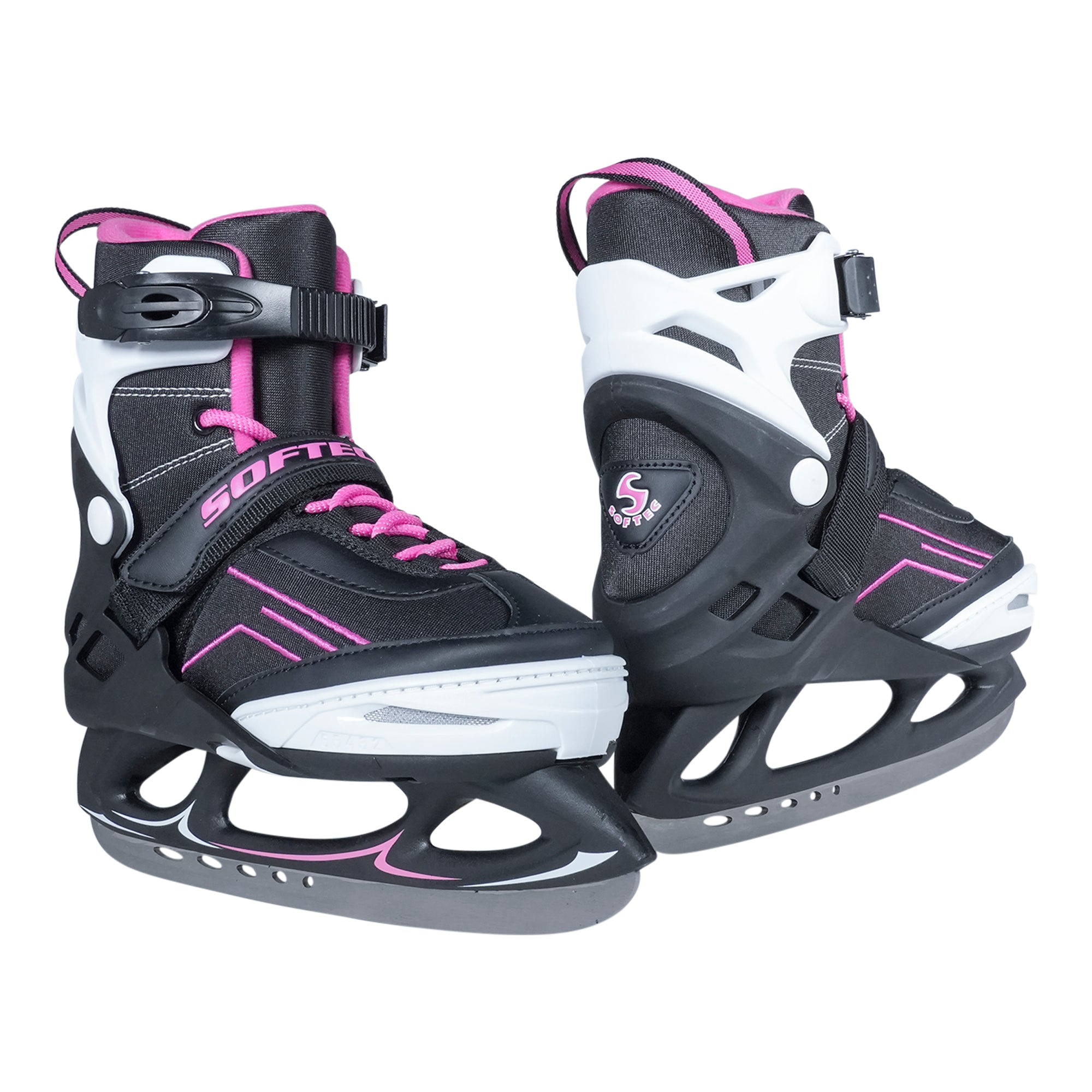 Jackson Vibe Black Pink Recreational Ice Skate