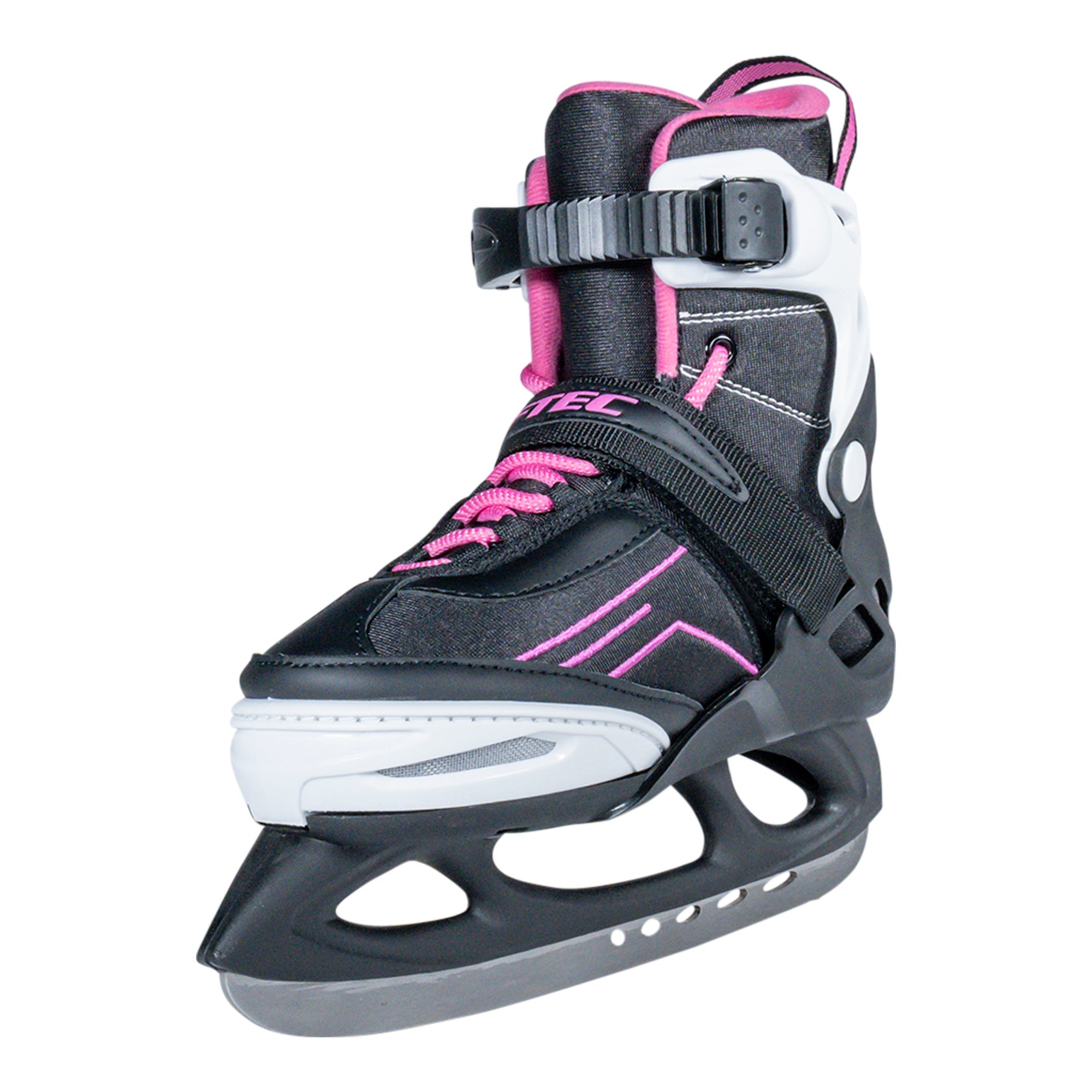 Jackson Vibe Black Pink Recreational Ice Skate